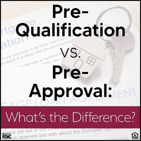 prequalify vs pre approval.